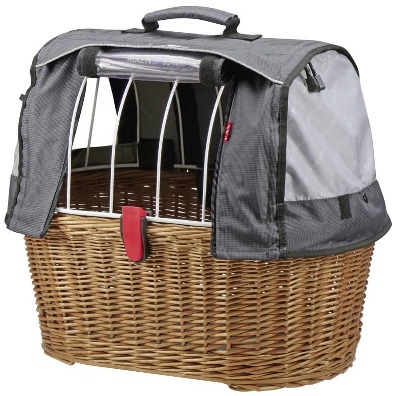 KLICKfix Doggy Basket Plus Fix Hundefahrradkorb 0399FH - natur