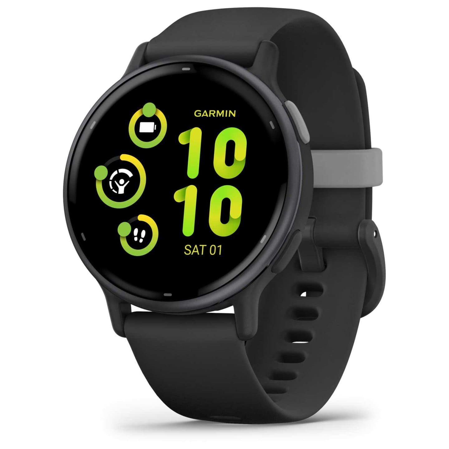 Garmin vivoactive 5 GPS Smartwatch - Schwarz/Schiefergrau