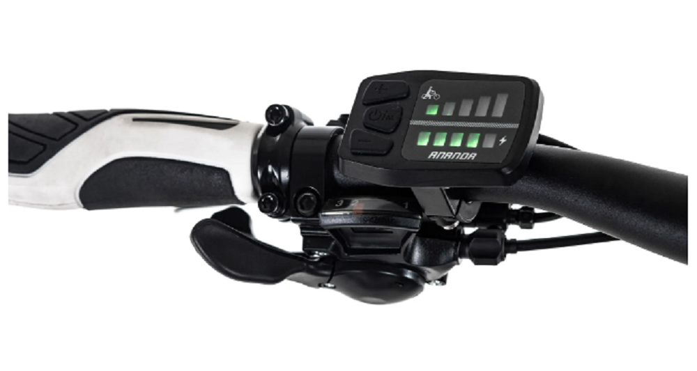 Alu MTB Pedelec 29'' Adore Enforce E-Bike schwarz/blau 250 Watt – Bild 5