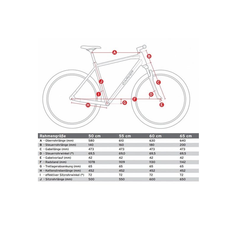 Carver Cityzen 140 LTD RT - 2024 - 28 Zoll - Diamant – Bild 2