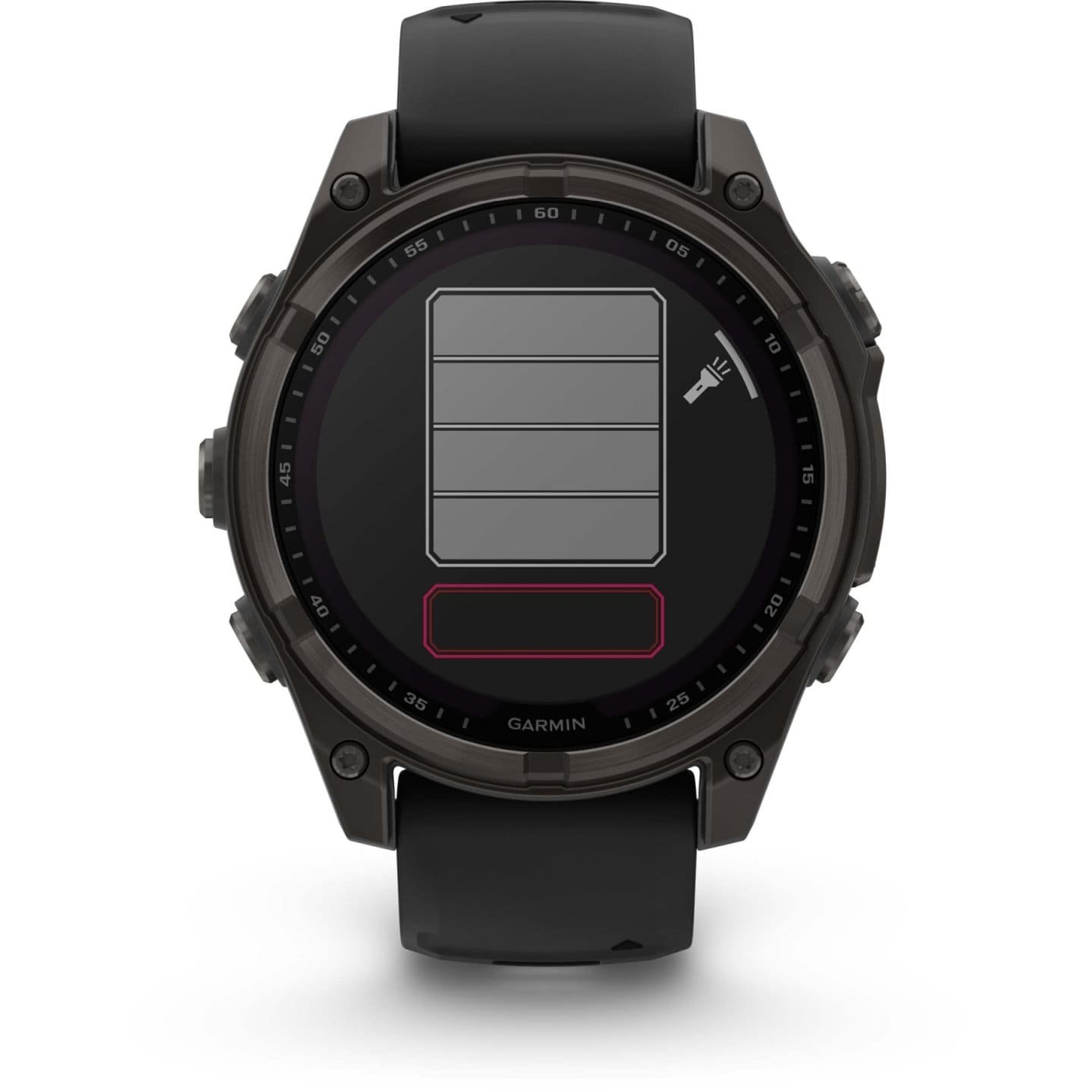 Garmin fenix 8 Sapphire Solar GPS Smartwatch - 47mm - Graphit/Carbon Gray Titan DLC – Bild 4
