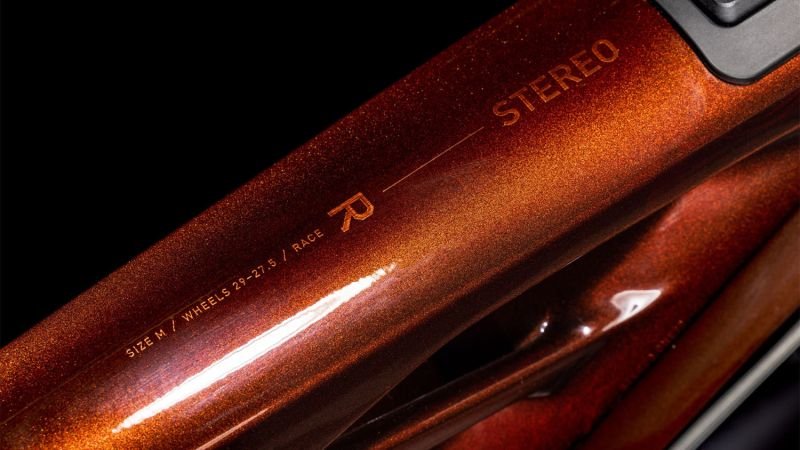 Cube Stereo Hybrid ONE77 HPC Race 800 liquidorange´n´orange – Bild 6