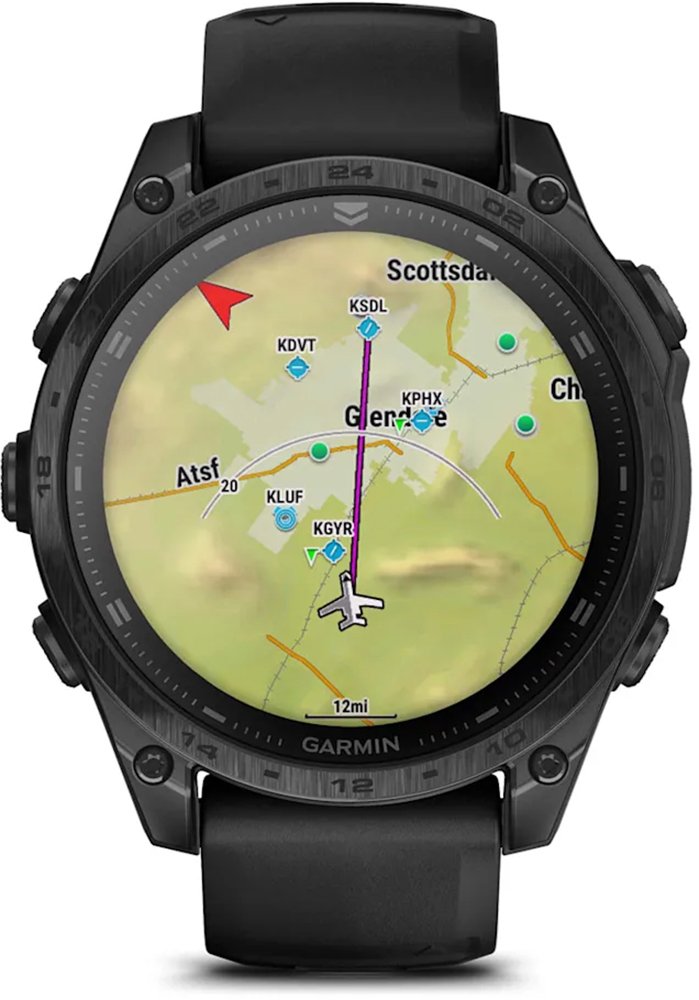 Garmin tactix® 8 - 47 mm AMOLED Sapphire Schwarz Titan DLC Smartwatch – Bild 4